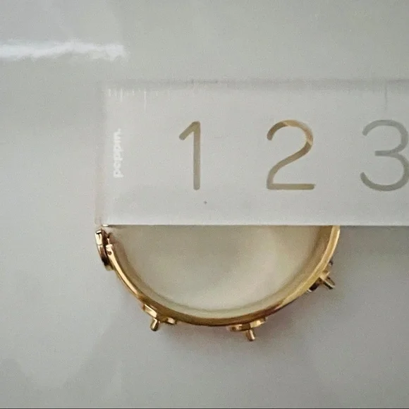 Coach Turnlock Bracelet Elegant Enamel in Orange VINTAGE - Picture 9 of 12